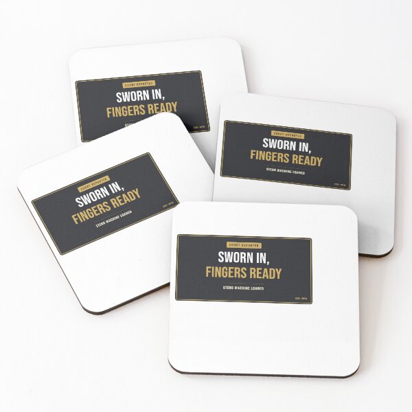 Item preview, Sworn In Fingers Ready Court Reporter designed and sold by SlowMadeShelf.