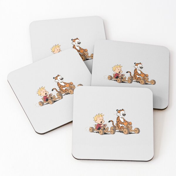 Item preview, Carreras de Calvin y Hobbes designed and sold by laschikarin.