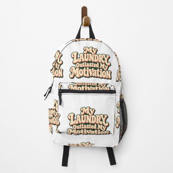Item preview, Laundry Outlasted My Motivation Bold Lettering designed and sold by Bikivuno.