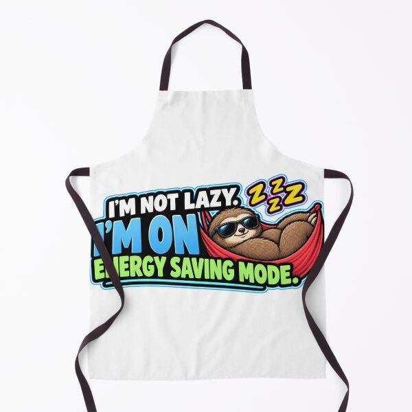 Item preview, Energy Saving Mode Funny Sloth Design designed and sold by Kenzie & Co.