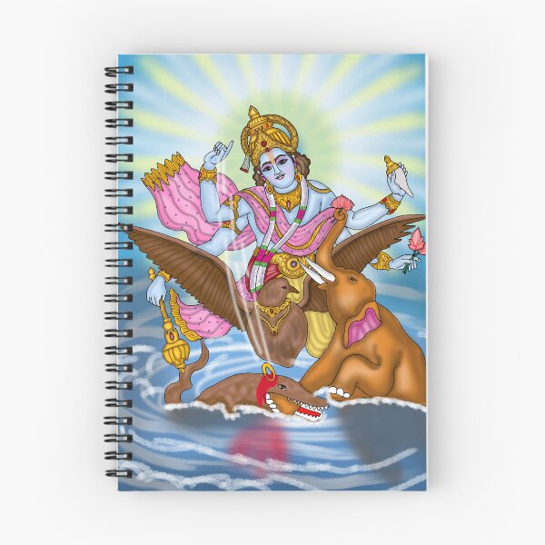 Item preview, Lord Vishnu Digital Drawing | Hindu God Digital Artwork & Illustration designed and sold by Harshit_Digital_Arts.