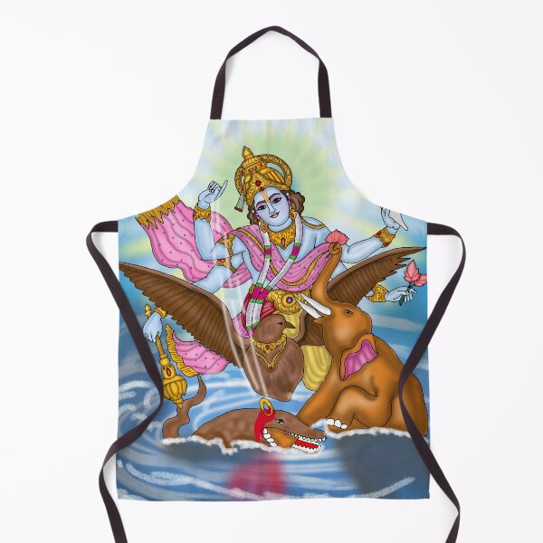 Item preview, Lord Vishnu Digital Drawing | Hindu God Digital Artwork & Illustration designed and sold by Harshit_Digital_Arts.