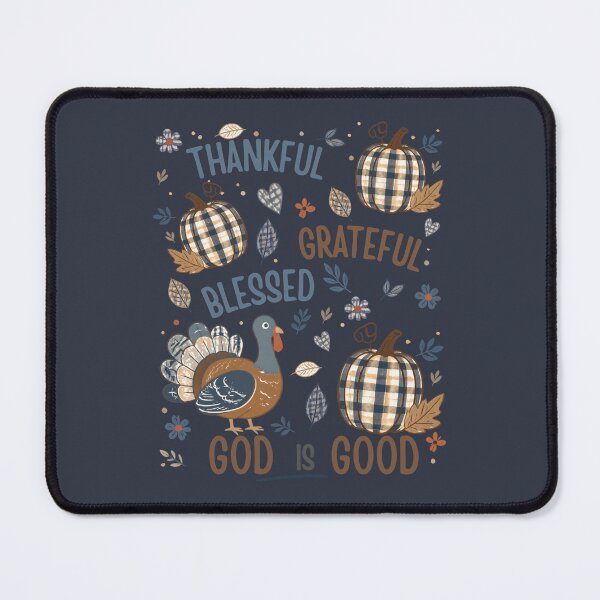 Item preview, Thankful Grateful Blessed Christian Thanksgiving God is Good Matching Family Turkey Day designed and sold by Forevermore.