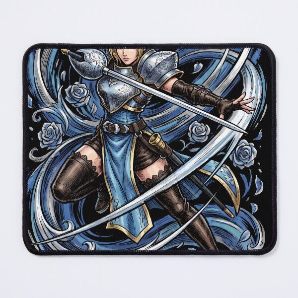 Item preview, Charlotte Samurai Shodown Fighter Graphic Tee designed and sold by Senpaiwaves.