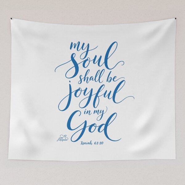 Item preview, My Soul Shall Be Joyful in My God 2 designed and sold by Jan Marvin Art Studio.