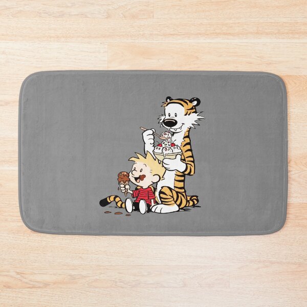 Item preview, Calvin and Hobbes Enjoying Ice Cream designed and sold by laschikarin.