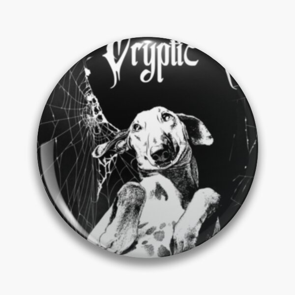 Item preview, Cryptic Hound Gothic Dog Darkwave Metal designed and sold by Behlobliss.