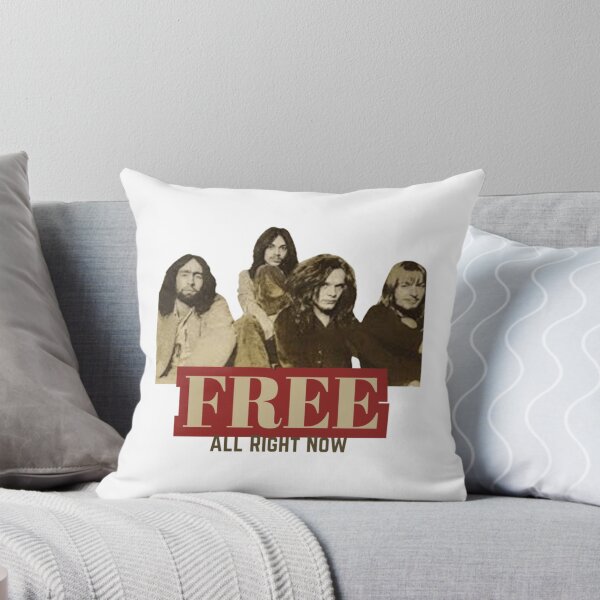 Item preview, Free All Right Now Vintage Band Portrait designed and sold by MichaelsqStudio.