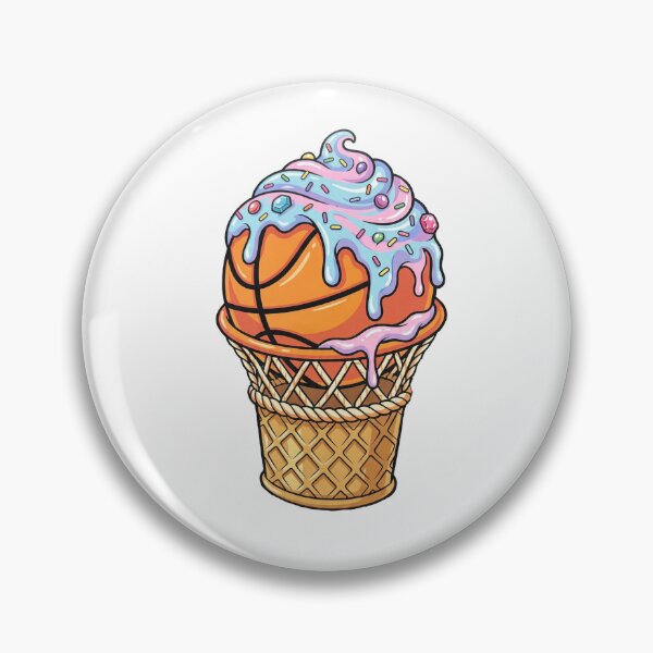 Item preview, Gems Basketball Ice Cream Drip Sweet Hoops designed and sold by vtv14.