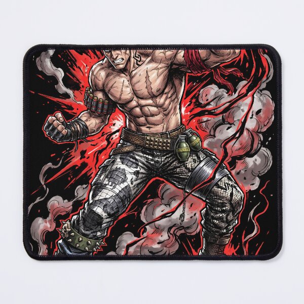 Item preview, Bryan Fury Tekken Fighting Game Streetwear Tee designed and sold by Senpaiwaves.