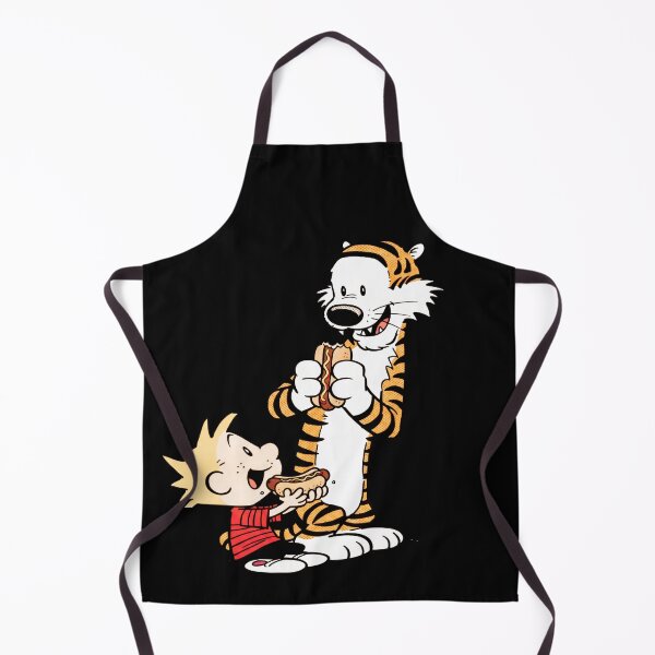 Item preview, Calvin and Hobbes Enjoying Hot Dogs designed and sold by laschikarin.