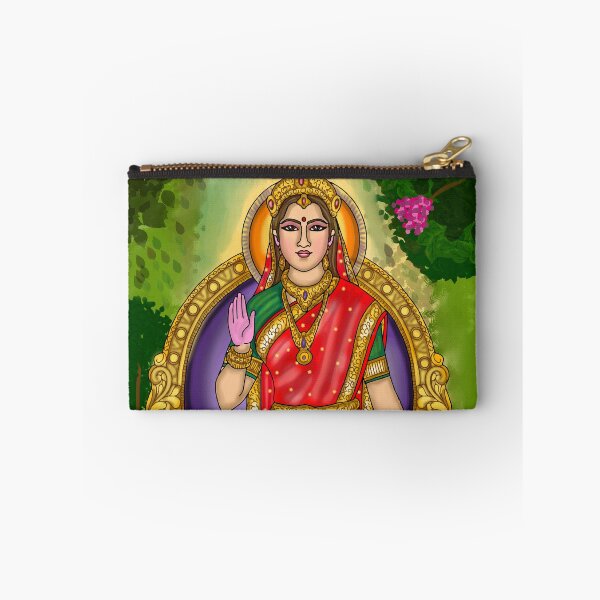 Item preview, Goddess Sita Digital Drawing | Sita Ram Hindu Devotional Artwork designed and sold by Harshit_Digital_Arts.