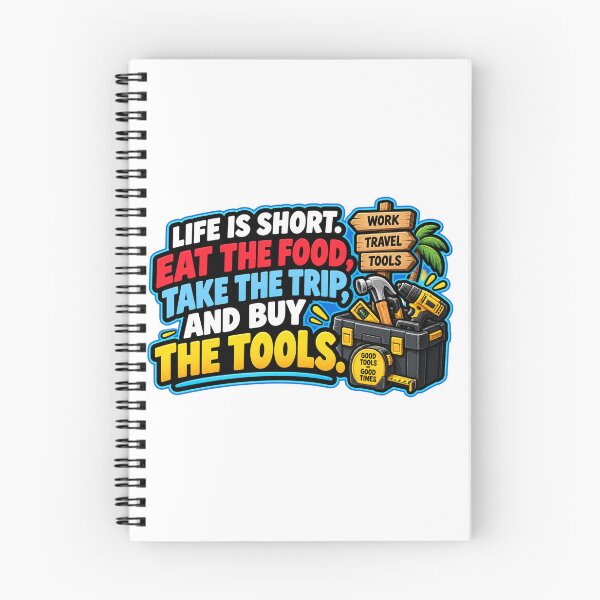 Item preview, Eat The Food Take The Trip Buy The Tools Design designed and sold by Kenzie & Co.