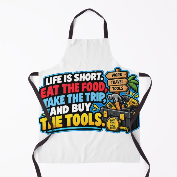 Item preview, Eat The Food Take The Trip Buy The Tools Design designed and sold by Kenzie & Co.
