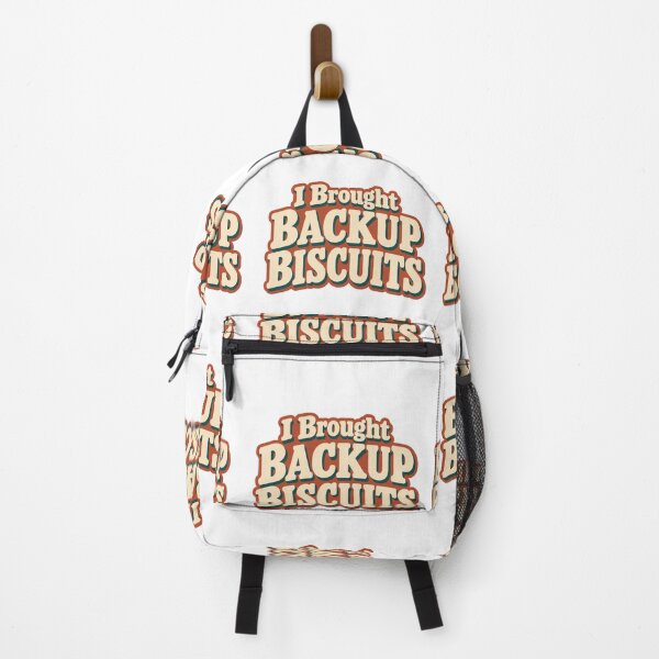 Item preview, I Brought Backup Biscuits Bold Retro Lettering designed and sold by Bikivuno.
