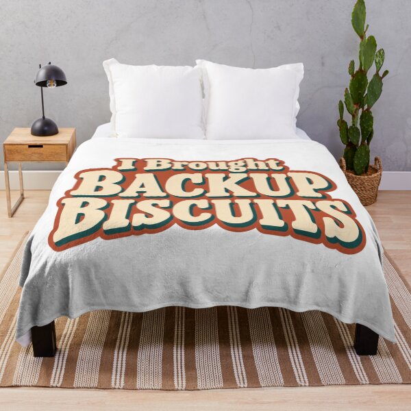 Item preview, I Brought Backup Biscuits Bold Retro Lettering designed and sold by Bikivuno.