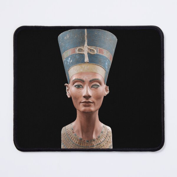 Item preview, Nefertiti Bust Real Photograph - Ancient Egyptian Queen Front View designed and sold by ShabanMerch⭐⭐⭐.
