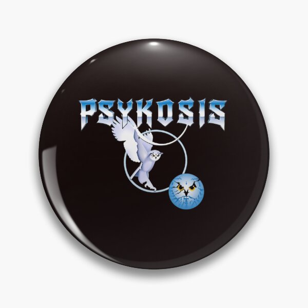 Artikelvorschau, Psygnosis Owl Orb Chrome Art entworfen und verkauft von FlipStrawSpot.
