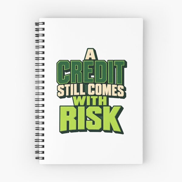 Item preview, Credit Still Comes With Risk Options Lettering designed and sold by Bikivuno.