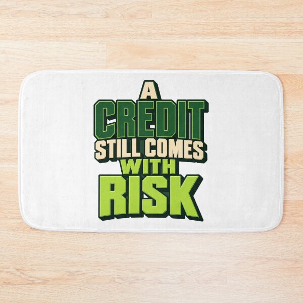 Item preview, Credit Still Comes With Risk Options Lettering designed and sold by Bikivuno.