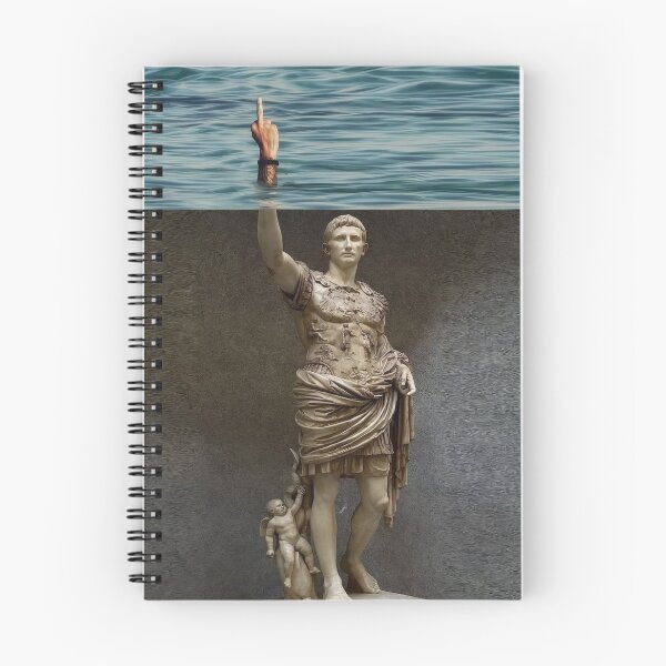 Item preview, Roman Emperor Ocean Protest Collage designed and sold by Not Hugo.
