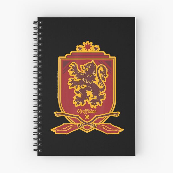 Artikelvorschau, Gryffindor-Besen-Hausabzeichen-Design entworfen und verkauft von MichaelsqStudio.