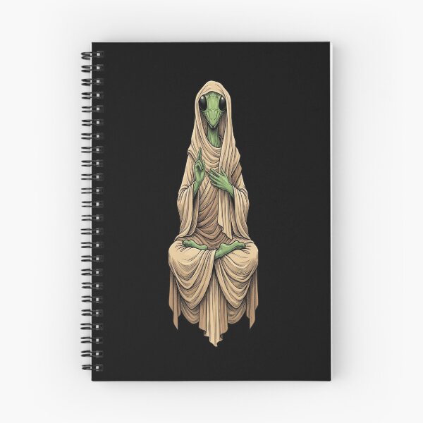 Item preview, Mantis in Meditation – Alien Zen T-Shirt designed and sold by Animal Cosmic Society.