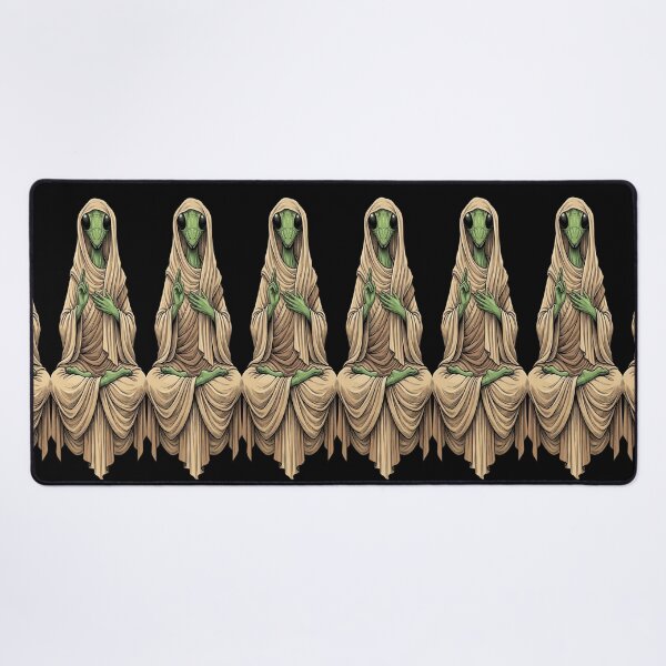 Item preview, Mantis in Meditation – Alien Zen T-Shirt designed and sold by Animal Cosmic Society.