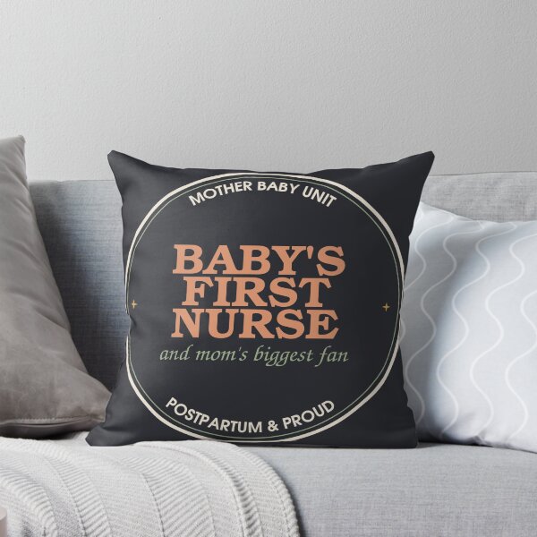 Item preview, Baby's First Nurse And Mom's Biggest Fan — Postpartum Nurse Seal designed and sold by SlowMadeShelf.