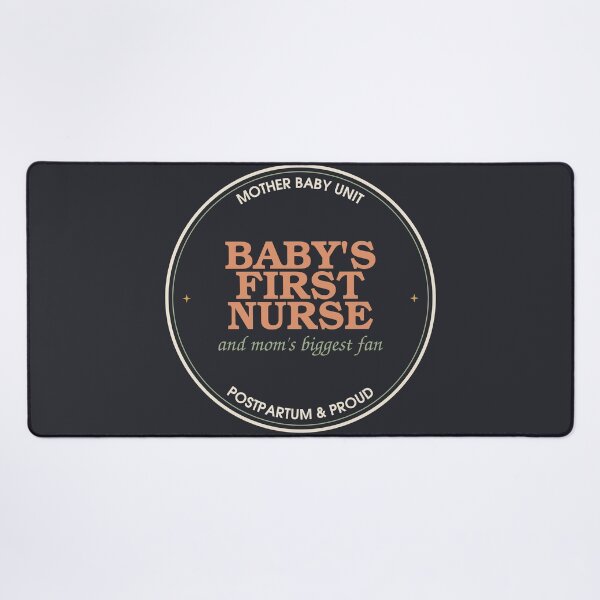 Item preview, Baby's First Nurse And Mom's Biggest Fan — Postpartum Nurse Seal designed and sold by SlowMadeShelf.