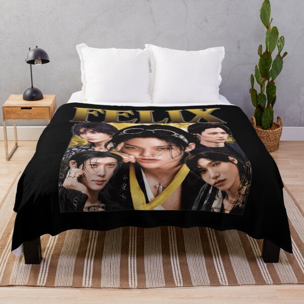 Item preview, Felix Stray Kids Retro Vintage Kpop Idol  designed and sold by BruceJo2744454.