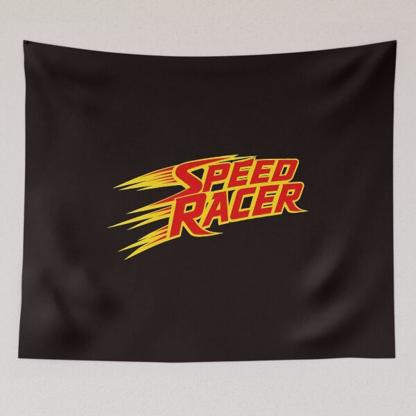 Item preview, SPEED RACER Dynamic Red Yellow Logo Art designed and sold by FlipStrawSpot.