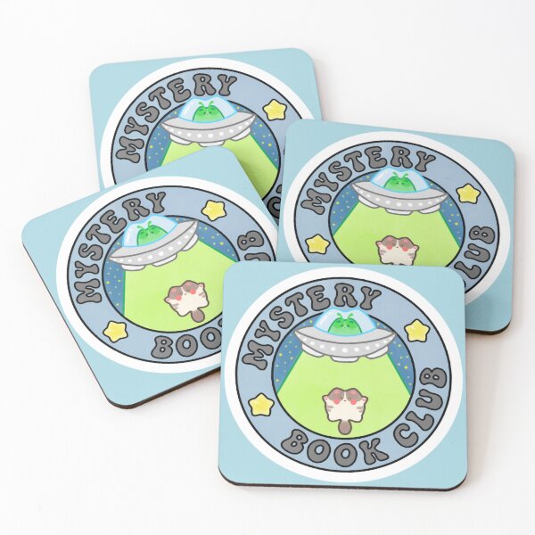 Item preview, Mystery Book Club UFO Alien Abducting Cat designed and sold by Mtwrfikrawaara.