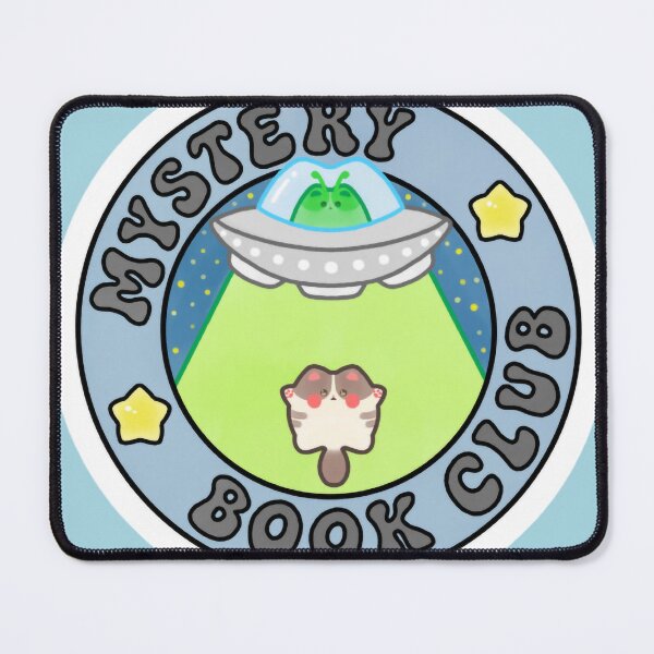 Item preview, Mystery Book Club UFO Alien Abducting Cat designed and sold by Mtwrfikrawaara.