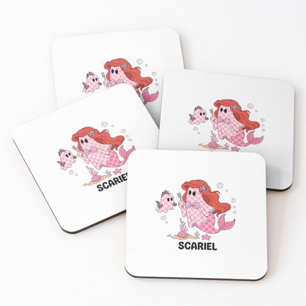 Item preview, Pink Scariel Ghost Mermaid Halloween Girls designed and sold by KroghDs.