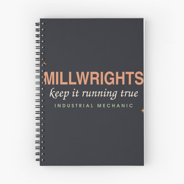 Item preview, Millwrights Keep It Running True — Industrial Mechanic designed and sold by SlowMadeShelf.