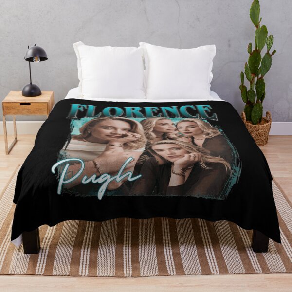 Item preview, Florence Pugh Vintage Style Graphic Tee designed and sold by Crystal7369376.