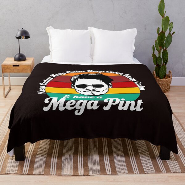 Item preview, Keep Calm and have a Mega Pint Johnny Depp designed and sold by FlipStrawSpot.