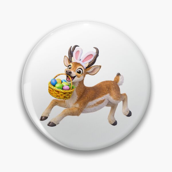 Item preview, Antelope Easter Basket designed and sold by Sillytoe.