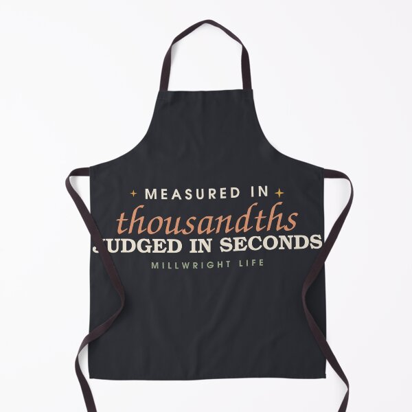 Item preview, Measured In Thousandths Judged In Seconds — Millwright designed and sold by SlowMadeShelf.