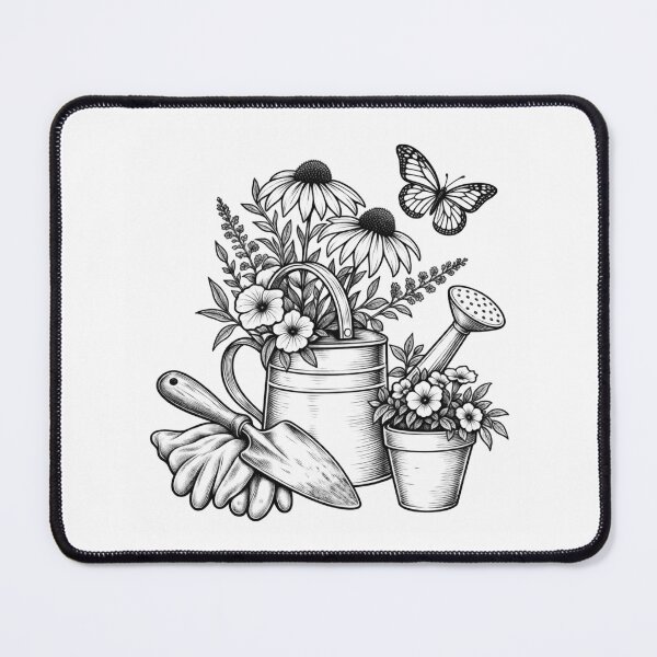 Item preview, Flowers, tools and butterflies designed and sold by Julie Leisure Gardening.
