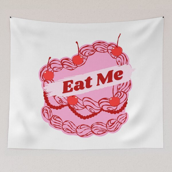 Item preview, Eat Me Heart Cake designed and sold by NoodleBop.