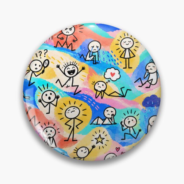 Item preview, Emotions in a Colorful Current designed and sold by Qenlo.