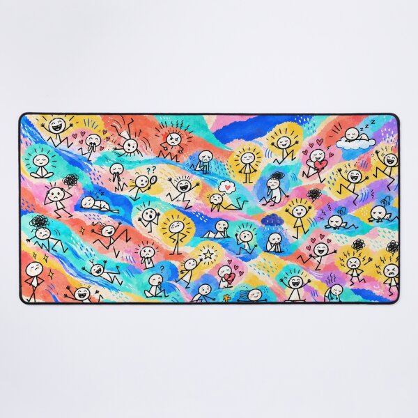 Item preview, Emotions in a Colorful Current designed and sold by Qenlo.