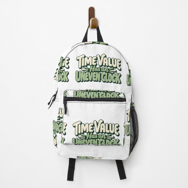 Item preview, Time Value Has an Uneven Clock Options Saying designed and sold by Bikivuno.