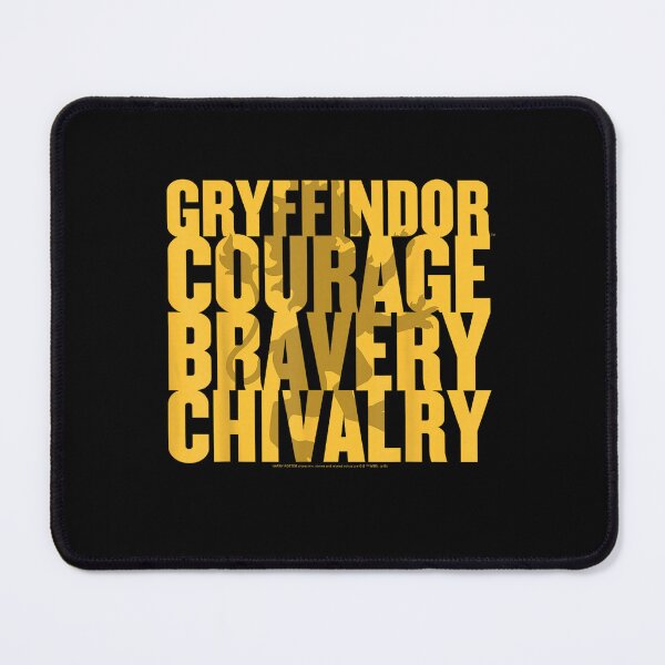 Item preview, Gryffindor Courage Bravery Typography Design designed and sold by MichaelsqStudio.