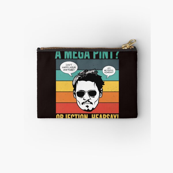 Item preview, Mega Pint Objection Hearsay Retro designed and sold by FlipStrawSpot.