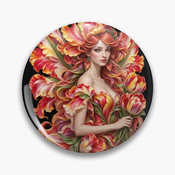 Artikelvorschau, Parrot Tulip Fairy entworfen und verkauft von Jaenne.studio.