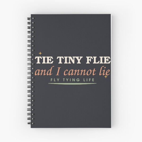 Item preview, I Tie Tiny Flies And I Cannot Lie — Fly Tying designed and sold by SlowMadeShelf.