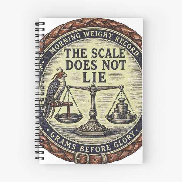 Item preview, The Scales Do Not Lie Hawk Flying Weight Woodcut Medallion designed and sold by BoosterShop.